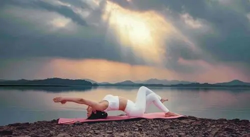 Yoga am Meer