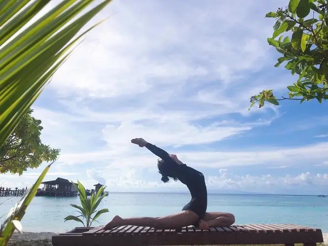 Yoga-Bilder aus Papier Yoga-Bilder aus Papier