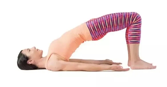 Yoga-Brückenhaltung