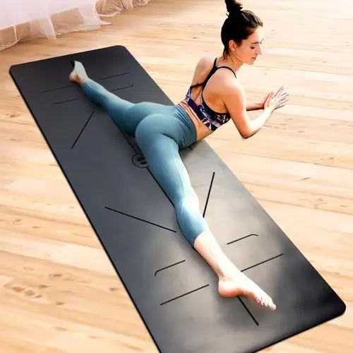 Der Griff der Yogamatte